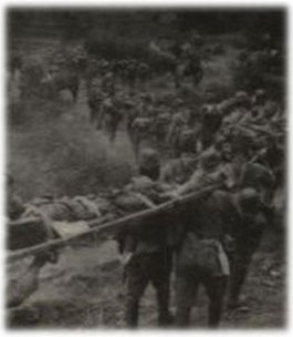 청산리 전투에서 패한 일본군인들 이미지(1)