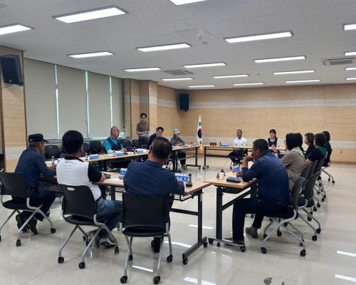 검산동 주민자치위원회 6월 월례회의