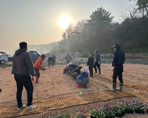 진봉면 주민자치위원회 상향식 현안사업 추진(망해사 바람의 정원)