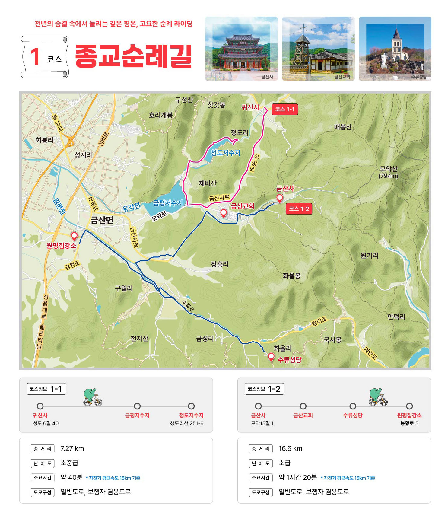 종교순례길 이미지