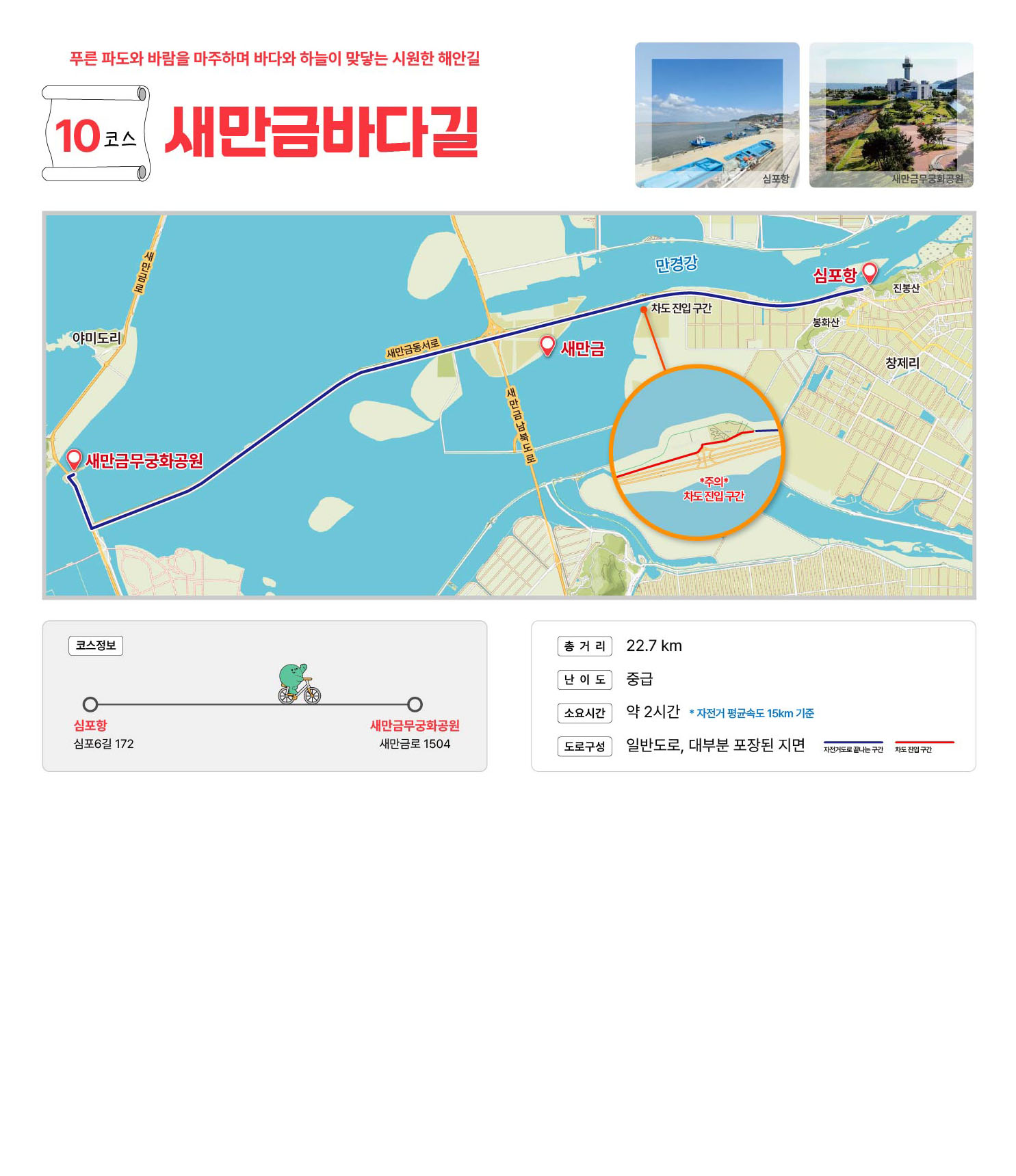 새만금바다길 이미지