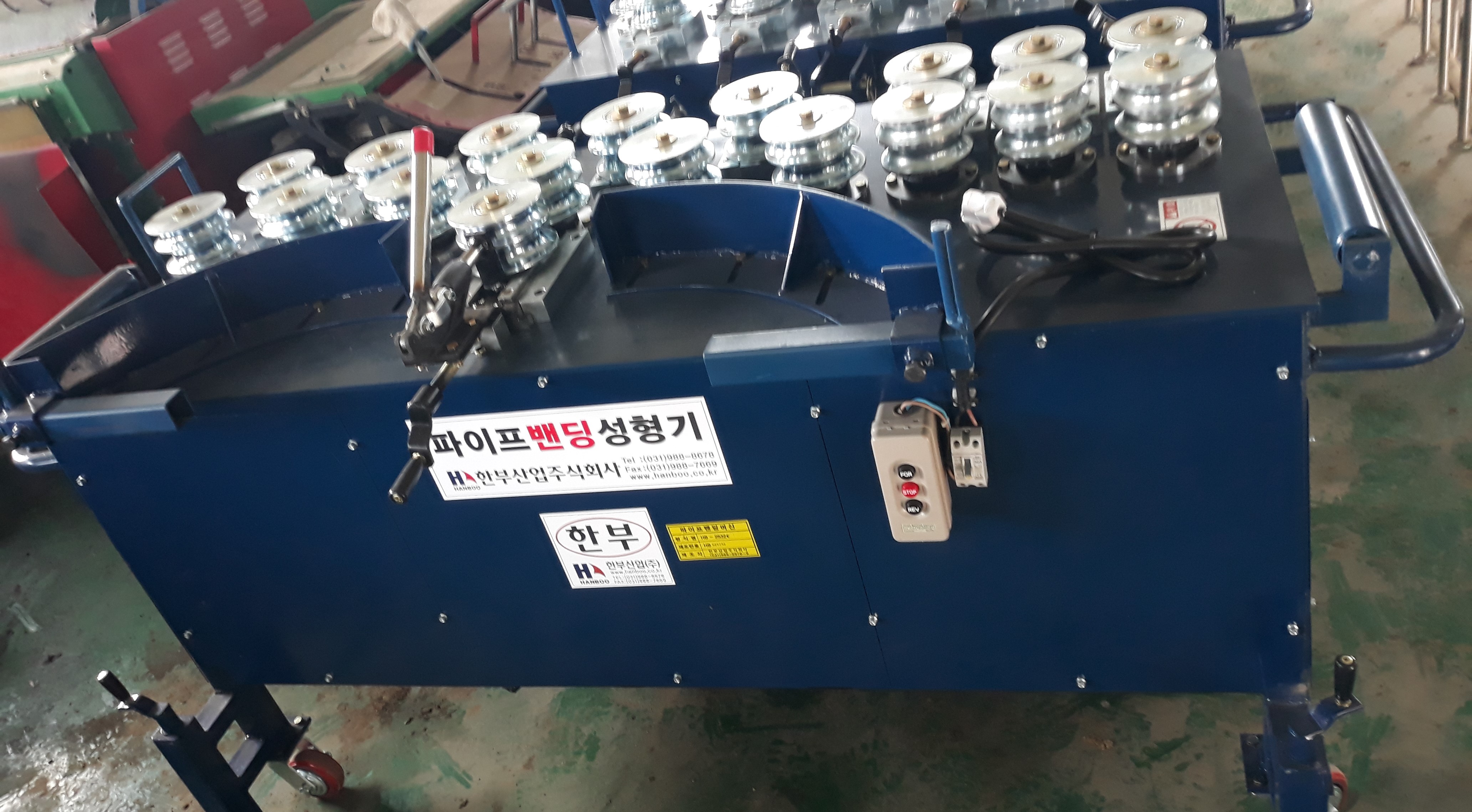농용파이프벤딩성형기
